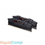 Модуль памяти DDR4 G.SKILL RIPJAWS V 16GB (2x8GB) 3200MHz CL16 (16-18-18-38) 1.35V / F4-3200C16D-16GVKB / CLASSIC BLACK