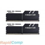 Модуль памяти DDR4 G.SKILL TRIDENT Z 32GB (2x16GB) 3200MHz CL16 (16-18-18-38) 1.35V / F4-3200C16D-32GTZKW / BLACK-WHITE