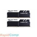 Модуль памяти DDR4 G.SKILL TRIDENT Z 32GB (2x16GB) 3600MHz CL17 (17-19-19-39) 1.35V / F4-3600C17D-32GTZKW / BLACK-WHITE