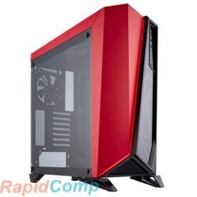 Corsair Carbide SPEC-OMEGA Tempered Glass Case  CC-9011120-WW   ATX  Black/Red