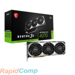 MSI GeForce RTX 4070 12GB 4070 VENTUS 3X E 12G OC (RTX 4070 VENTUS 3X E 12G OC)