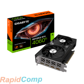 GIGABYTE GeForce RTX 4060 TI 8GB WINDFORCE OC (GV-N406TWF2OC-8GD)